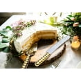 thumbnail image 7 of Homi Styles 2-Piece Elegant Gold Color Stainless Steel Cake & Pie Serving Set with Beaded Handles, 7 of 7
