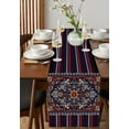 thumbnail image 3 of Geometric Simplifiion Table Runner ration Home r Dinner Table ration Table r, 3 of 5