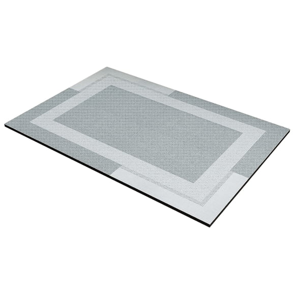 Hengbo Non Slip Bath Mat Quick Dry Super Absorbent 16x24in Gray Bathroom Shower Kitchen Rug