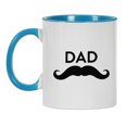 thumbnail image 4 of Inkdotpot Dad 11oz CeramicCoffee Mug Novelty Gift For Daddy Fathers Day Gift Mug-Blue, 4 of 6
