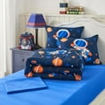 thumbnail image 4 of Seward Park Twin XL Bedding Set with Sheet, Space Rocket, Kids Teen Bed in a Bag, Dorm Comforter Sets, Astronaut Navy 5 Pieces, 4 of 7