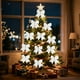 thumbnail image 5 of Adornos navideños, regalos de Navidad (6 piezas): Mini adornos navideños de 9 cm para colgar en el árbol de Navidad (campana colgante)., 5 of 8