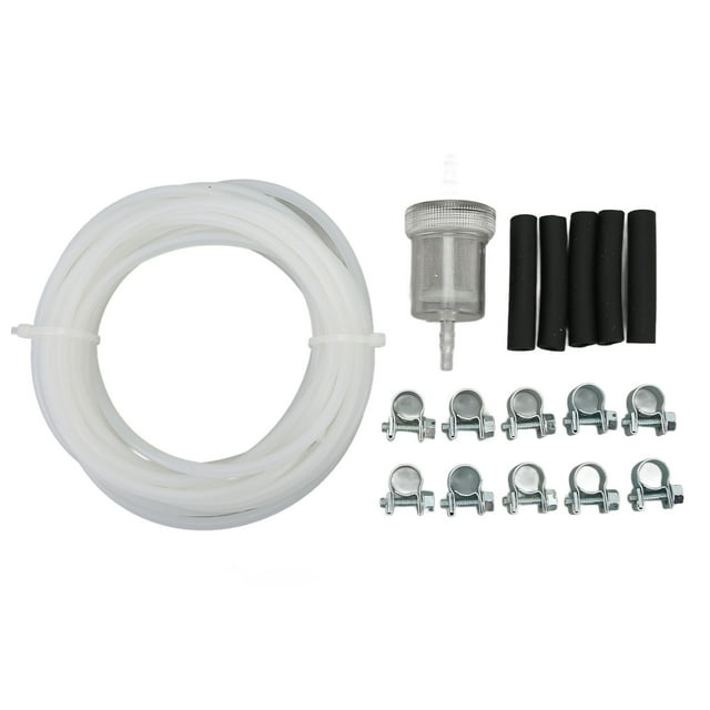Kit de clip de manguera de tubo de combustible para calentador de estacionamiento de aire de coche de 5m con reemplazo de filtro de combustible para calentador Webasto Jadeshay A