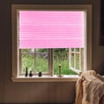 thumbnail image 5 of Blackout Window Blinds Shade Cordless Blackout No Drill Cut to Size Clip On Stick On Self Adhesive Temporary Blinds Pleated Paper Blinds for Windows Doors Shades,60 X 150cm,Pink-S,23.6x59.1”, 5 of 9