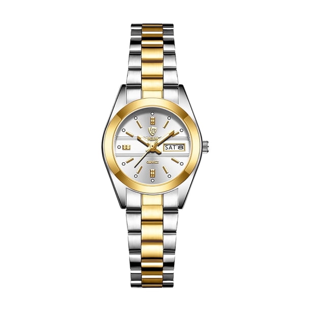 LIEBIG Relojes de Mujer de Moda Analógicos de Cuarzo Impermeables para Mujer con Fecha
