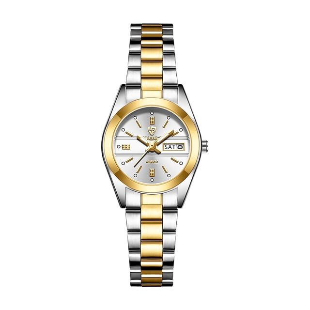 LIEBIG Relojes de Mujer de Moda Analógicos de Cuarzo Impermeables para Mujer con Fecha