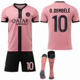 thumbnail image 1 of European Cup Special Offer! High Quality New 24-25 Paris Saint-Germain Away Kids Adult Football Shirt No.10 O.Dembélé, 1 of 2