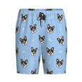 thumbnail image 6 of Daiia Corgi Dog Mens Woven Stretch Pajama Short,Short Pajama Pants-XX-Large, 6 of 7