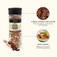 thumbnail image 3 of Pontino Star Anise - Dried Star Anise Pods for Cooking, Baking, Tea - 0.63oz (Pack of 6), 3 of 5