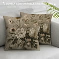 thumbnail image 3 of BCIIG Flowers Bird Graphic Decorative Cushion Throw Pillow Cover for Home Couch Living Room Bed Sofa Pillowcase 1PC 22x22in, 3 of 5