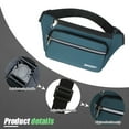 thumbnail image 3 of Mobile phone large-capacity outdoor sports mountaineering cycling running waist bag - blue, 3 of 5