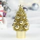 thumbnail image 4 of Adornos de plástico para árbol de Navidad con purpurina y estrella | Dulce adorno navideño con forma de pirámide | Centro de mesa festivo para fiestas en casa u oficina, 4 of 6