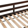 thumbnail image 5 of Espresso Twin Size Low Loft Bed With Storage Steps and Portable Desk, 5 of 8