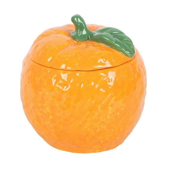 Something Different Orange Candle Jar