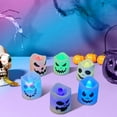 thumbnail image 2 of GCVIZUSO Halloween Lights,Halloween Decoration Indoor, 12pc Halloween Small Wave Candle LED Bar Party Horror Spooky Room Decoration Colorful Light Electronic Candle, 2 of 8