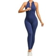 thumbnail image 1 of MKLEKYY Leggings para mujer, monos de yoga para mujer, monos deportivos para entrenamiento, ropa deportiva para mujer, monos y monos deportivos para mujer, mono deportivo cruzado sin espalda 4981, 1 of 4