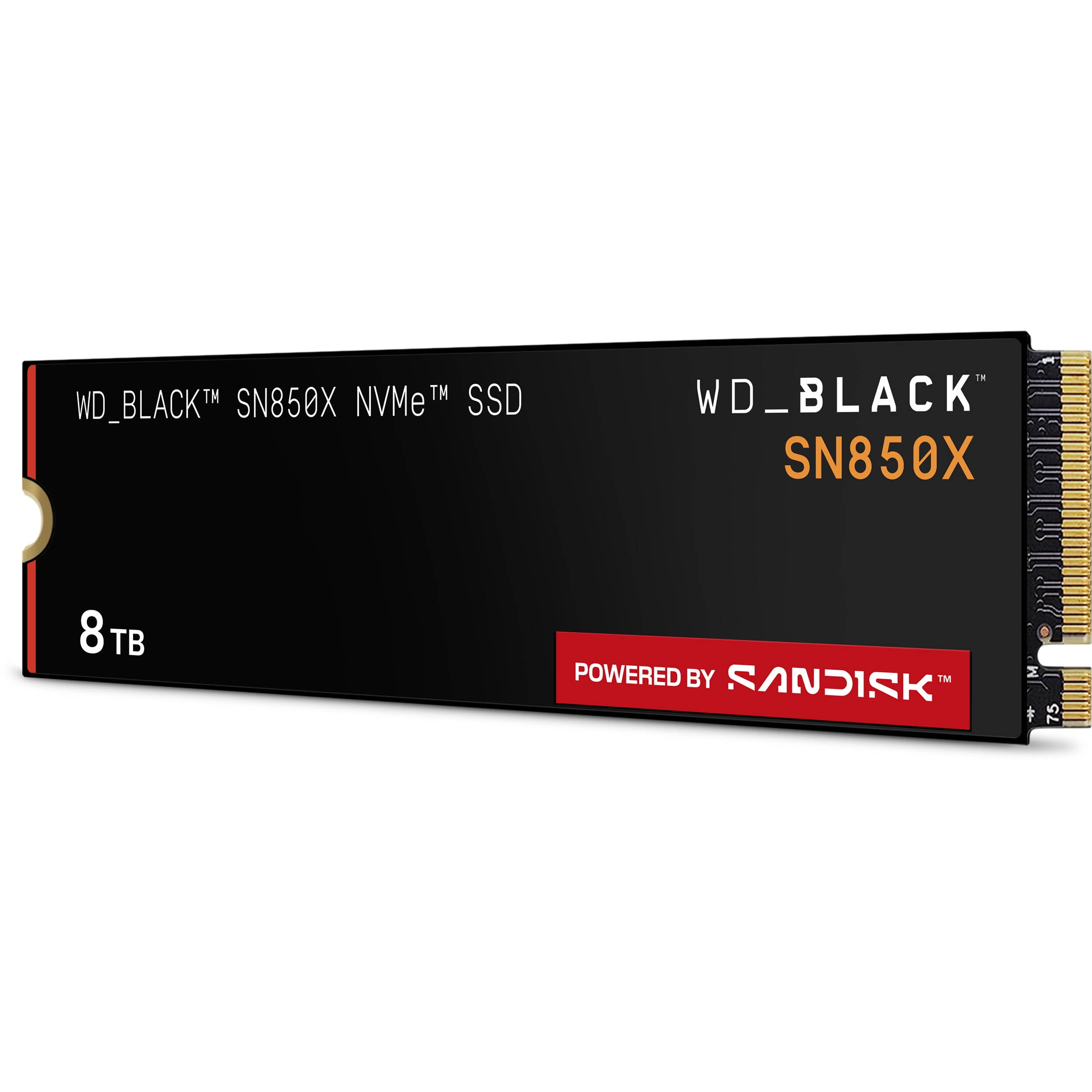 内蔵型SSD WD BLACK SN850X NVMe Gen4 SSD 8TB WD BLACK 8TB SN850X NVMe Internal Gaming SSD Solid State Drive - M