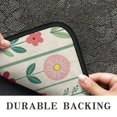 thumbnail image 6 of Pioneer Flower Floral Print Pattern Door Rugs,Washable Non Slip Door Mats Indoor,Decorative Door Mats,Entry Mat Indoor for Entrance,Bedroom,Kitchen,Bathroom,30"x17", 6 of 6