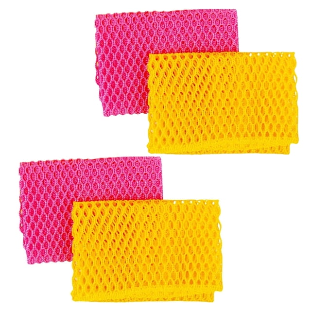 Chiffon à Vaisselle Texture Rugueuse Sans Odeur, Filet de Lavage à Séchage Rapide, Récurant Innovant pour Toutes les Surfaces, Nettoyage Facile, Résistant au Lavage Quotidien, Désinfectant pour Lave-Vaisselle Ou Machine à Laver