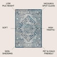 thumbnail image 2 of JONATHAN Y MODERN PERSIAN 8 x 10 Area Rug, Vintage Medallion - Navy/Light Gray, MDP100B-8, 2 of 4