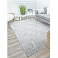 thumbnail image 4 of Rugs America Chanai CN30B Contemporary Geometric 2'x4' Area Rug, 4 of 6