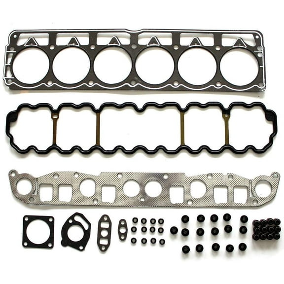 ECCPP Engine Replacement Head Gasket Set for 99-03 for Jeep Grand for Cherokee 99-03 for Jeep TJ 99-03 for Jeep Wrangler 4.0L VIN S Engine Head Gasket