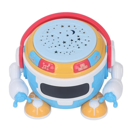 Jouet De Tambour De Musique D'enfant, Exécution Fine Bébé Robot De Tambour  Jouet éducatif Rotation De 360 ​​​​ Pour Le Cadeau Bleu, Rouge