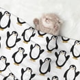 thumbnail image 2 of Yiaed Lovely Penguin Print Dog Blankets-Cat Blanket Washable for Couch Protection,Puppy Blanket, Soft Plush Reversible Throw Furniture Protector-, 2 of 8