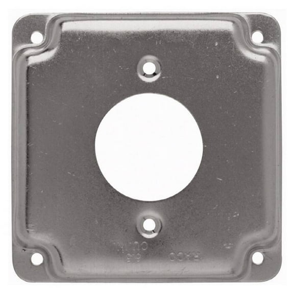 Raco Electrical Box Cover,20A Receptacle,1/2" 812C