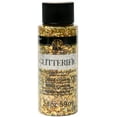 thumbnail image 1 of FolkArt Glitterific Acrylic Paint, Gold, 2 fl oz, 1 of 7