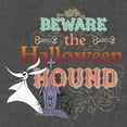 thumbnail image 2 of Men's The Nightmare Before Christmas Halloween Hound Zero Graphic Tee Charcoal Heather 2X Large, 2 of 5