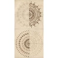 thumbnail image 3 of McCavitt, Naomi 14x24 Black Modern Framed Museum Art Print Titled - Sacred Geometry Sketch III, 3 of 5