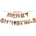 thumbnail image 3 of Extra Long 118 Inch Christmas Door Banner - Waterproof Outdoor Xmas Wall Hanging Decor for Front Porch Garage Yard Party, 3 of 6