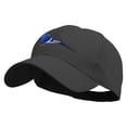 thumbnail image 2 of Parrot Bird Embroidered Low Profile Organic Cotton Cap - Black OSFM, 2 of 5