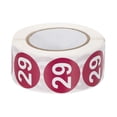 thumbnail image 1 of Number Stickers, Labels Circle Dot Stickers Adhesive Home Organization Warehouse Office Management No.29, 1 of 6
