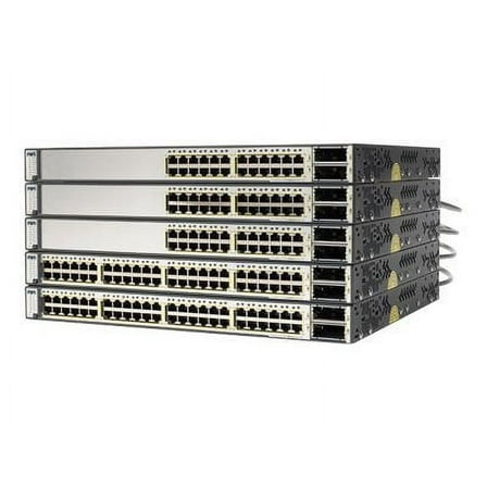 Cisco Catalyst 3750E-48TD - Switch - L3 - managed - 48 x 10/100/1000   2 x X2 - rack-mountable