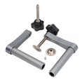 thumbnail image 1 of Lot de 2 serre-joints réglables de 20 mm pour établi, pince rapide en alliage d'aluminium pour le travail du bois, 1 of 4