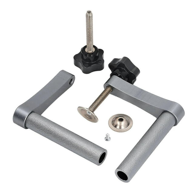 Lot de 2 serre-joints réglables de 20 mm pour établi, pince rapide en alliage d'aluminium pour le travail du bois