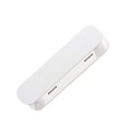 thumbnail image 2 of Retractable Hanger Storage Rack Plastic Wall Mounted Folding Cloth Hanger Organization Rack for Laundry Room White, 2 of 12