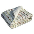 thumbnail image 2 of Global Trends 60" x 50" Georgina Floral Throw, 2 of 7