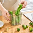 thumbnail image 5 of Contenedores Para Alimentos Refrigerador Puerta Lateral Caja de Almacenamiento Cocina Ordenar Alimentos Crisper Clasificación Estantes de Almacenamiento, 5 of 5