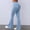 Light Blue, variant on Women's Yoga Cargo Pants High Waisted Bootcut Workout Sweat Wicking Stretchy Athletic Leggings For Women Sports Fitness Running Jogging Earth Yoga Pants Long Yoga Pants for Women Pregnancy Yoga Pants