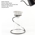 thumbnail image 3 of Metal Coffee Dripper Stand, Rustproof Stable Construction Coffee Pour Over Station Fits Most Tapered Filter Cups Easy to Use and Clean Dripper Stand for Home Office Camping, 3 of 7