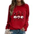 thumbnail image 6 of Rovga Cute Long Sleeve Women Sweatshirts Womens Print Sweatshirt Casual Blouse Pullover, 6 of 6