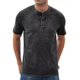 thumbnail image 2 of Playera Henley Casual Moda Manga Corta Para Hombre Algodón, 2 of 7