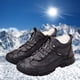 thumbnail image 1 of Botas de invierno para hombre, botas de nieve de invierno, elegantes, antideslizantes, cómodos zapatos de invierno, zapatos de trabajo para deportes y , Gris Talla 40 Salvador Dali Botas de nieve de invierno, 1 of 10