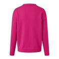 thumbnail image 5 of larppty Womens Cardigans Lightweight Long Sleeve Button up Sweaters Open Front Casual V Neck Knit Sweater Outerwear (Hot Pink, 4XL), 5 of 5