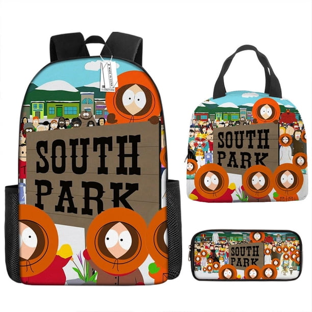 Mochila para niños con dibujos animados de Kennys McCormicks de Souths Parks