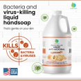 thumbnail image 4 of Jabón de manos Plainly Earth Antimicrobial, 1.89 L, recambio a granel, 4 of 7