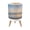 Color 1, variant on Small Trash Can with Lid Serene Beach Sunset Seagulls Gentle Waves Coastal Tropical 1.8 Gallon Dog Proof Trash Can Round Garbage Can Waste Bin Wastebasket for Bathroom Bedroom Living Room